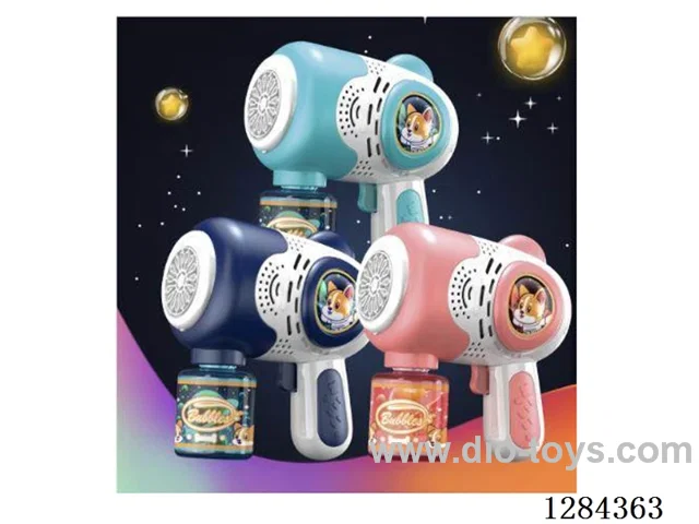 Multifunctional Electric Bubble Gun not included battery