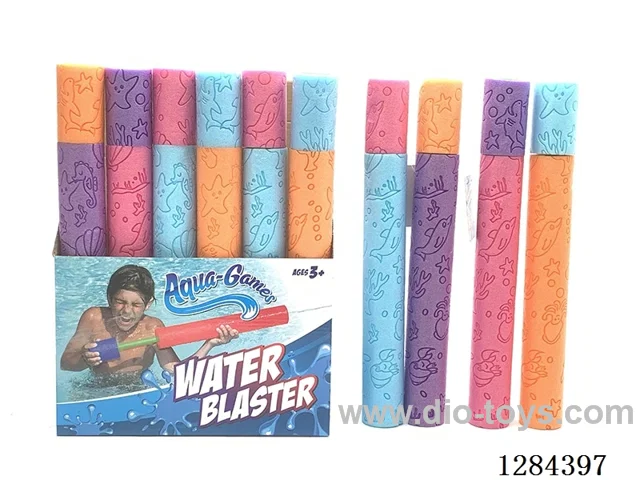 40CM Shark-Shaped Foam Water Gun (5CM Diameter Foam) 24 PCS/box