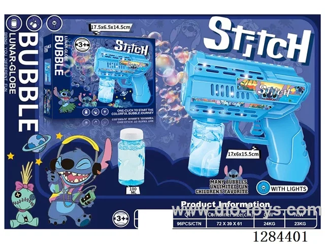 Stitch Fully Automatic Bubble Gun
