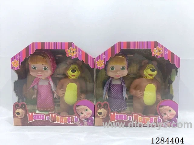 6-inch Solid-Body Martha Dolls and Bears