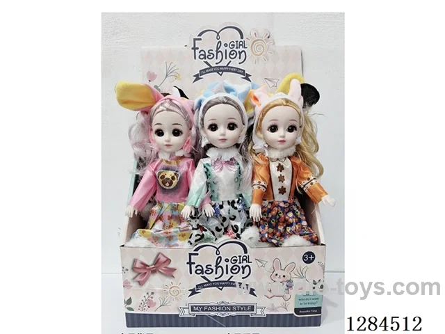 12-Inch Articulated Animal Dolls (9 PCS)