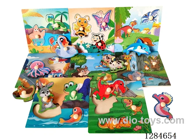 Wooden Small Finger-Grip Board (Assorted)