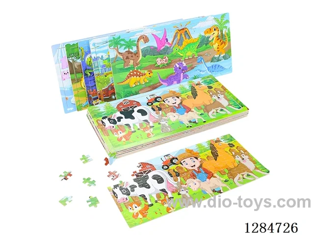 Wooden 120PCS Educational Puzzle