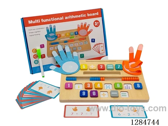 Wooden Multi-Functional Math Board/Writing Board