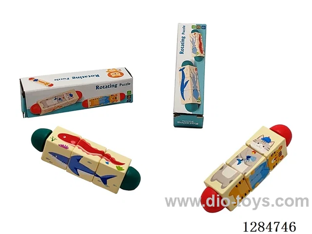 Wooden Twist 3D Puzzle (Animals/Ocean)