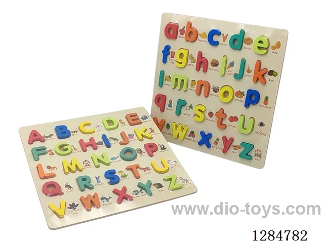 Wooden Alphabet Learning Board - English
