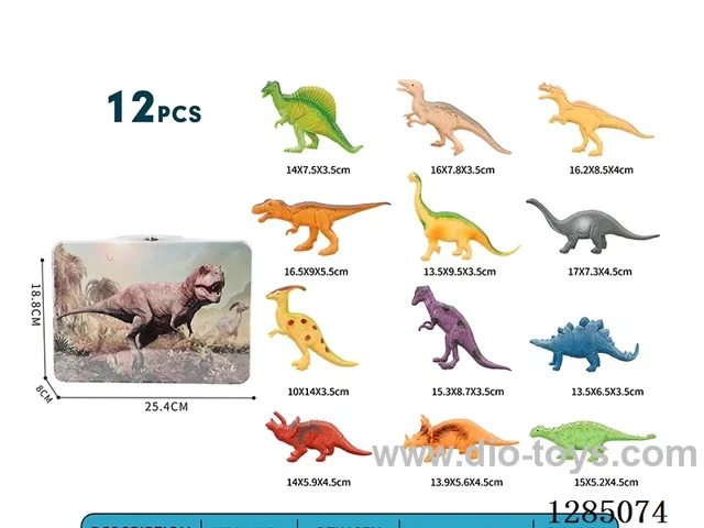 Dinosaurs 12-Style Tin Box Set