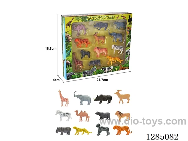 Small Animals 12PCS Set in Window Box