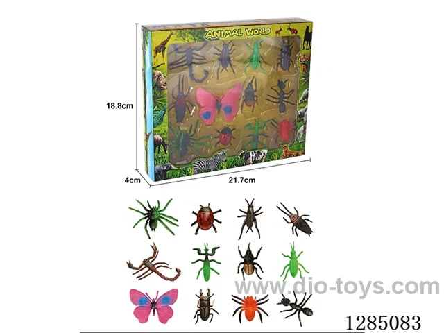 Small Insects 12PCS Set in Window Box