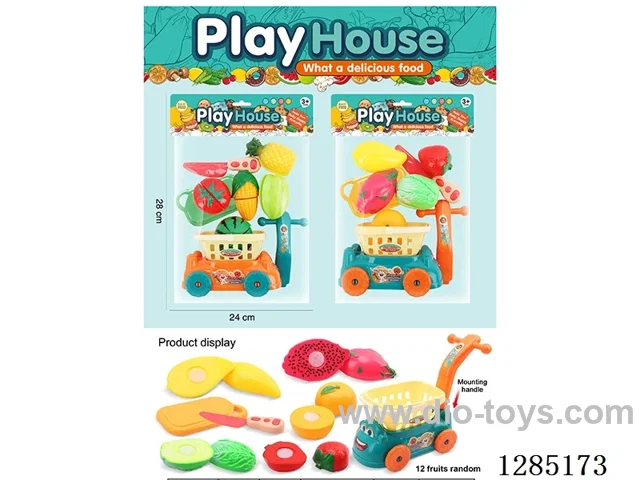 Fruit Shopping Cart Set