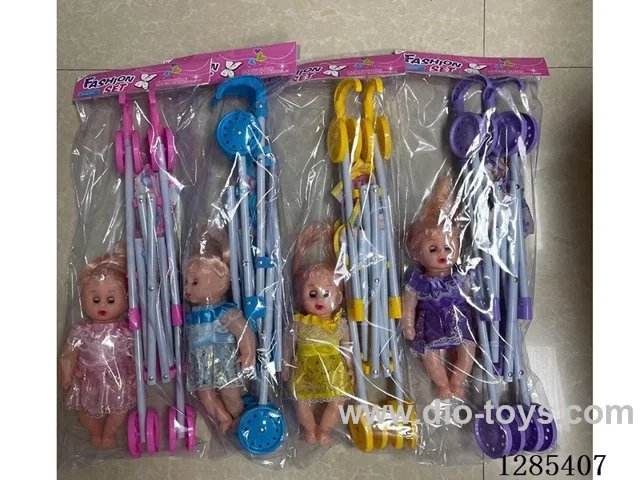 55CM Stroller with Doll