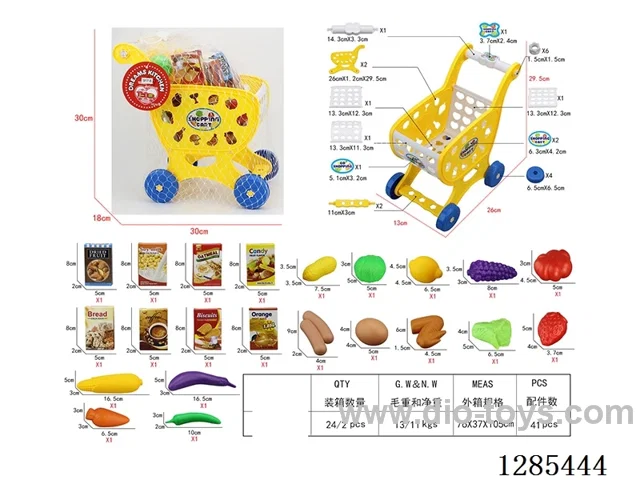 (GCC) Shopping Cart Tableware