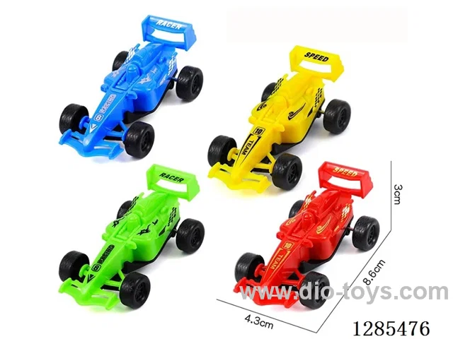 Pull Back Formula Cars 4PCS