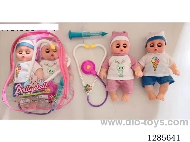 2*14-inch IC Dolls with doctor set