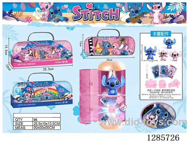 Stitch Double-Layer Capsule – (One Small Figure)