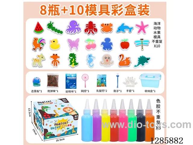 Water Fairy 8 Bottles + 10 Molds