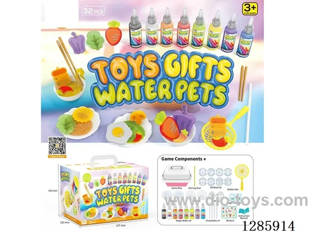 Food-Themed Water Sprites 32-Piece Set