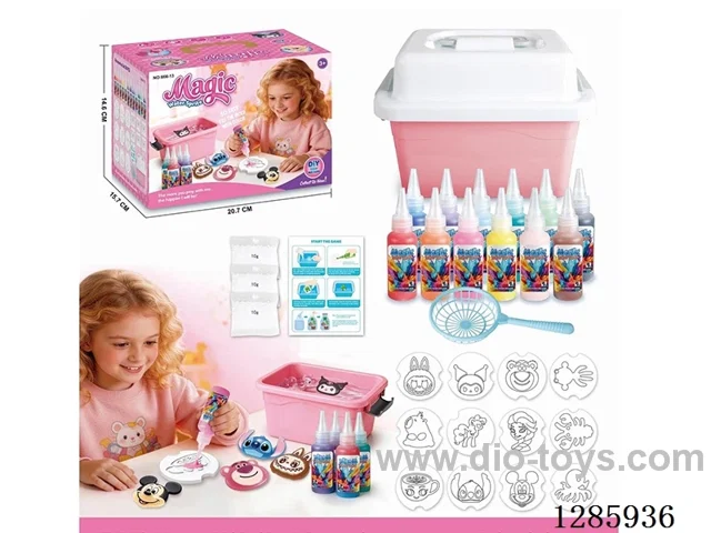 Water Spirit Magic DIY 30-Piece Set (A: Blue, B: Pink) Assorted