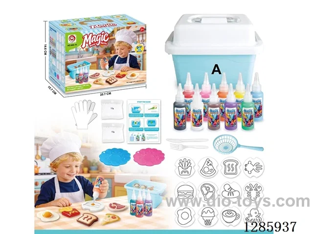 Water Spirit Magic DIY 32-Piece Set (A: Blue, B: Pink) Assorted