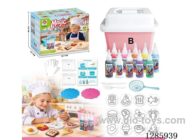 Water Spirit Magic DIY 32-Piece Set (A: Blue, B: Pink) Assorted