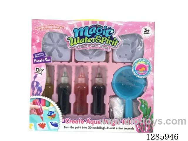 Magic Water Spirit Set (4 bottles of clear solution)