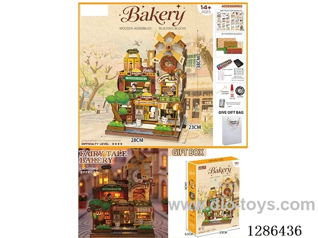 Bakery DIY Assembly Toys