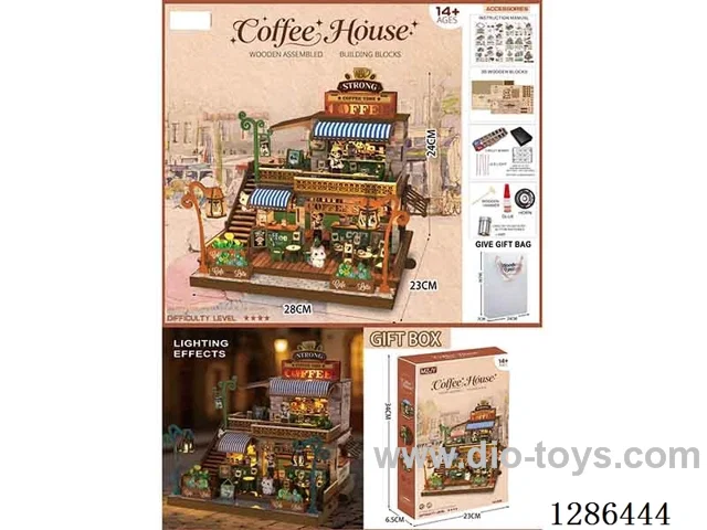 Coffee House DIY Assembly Toys