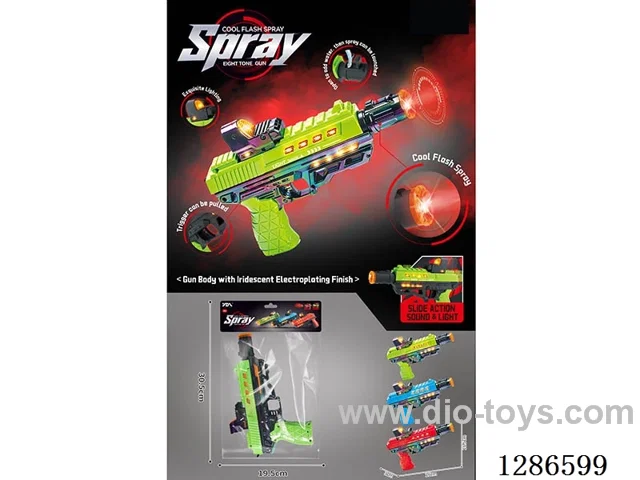 B/O gun with light/spray (M96)