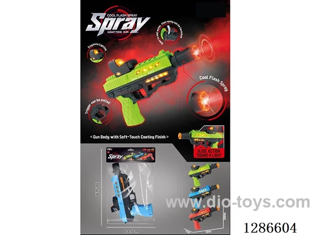 B/O gun with light/spray (M96)
