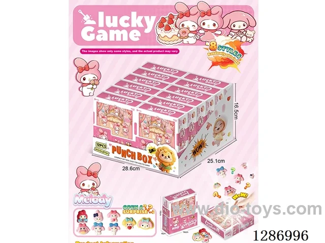 Surprise Blind Box: Punch a Hole 12PCS