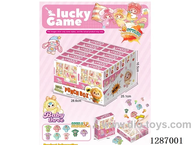 Surprise Blind Box: Punch a Hole 12PCS