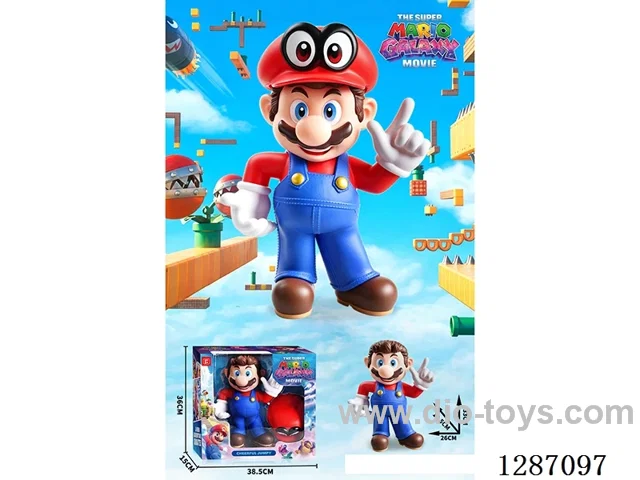 Mario Vinyl Figurine (Removable Hat)