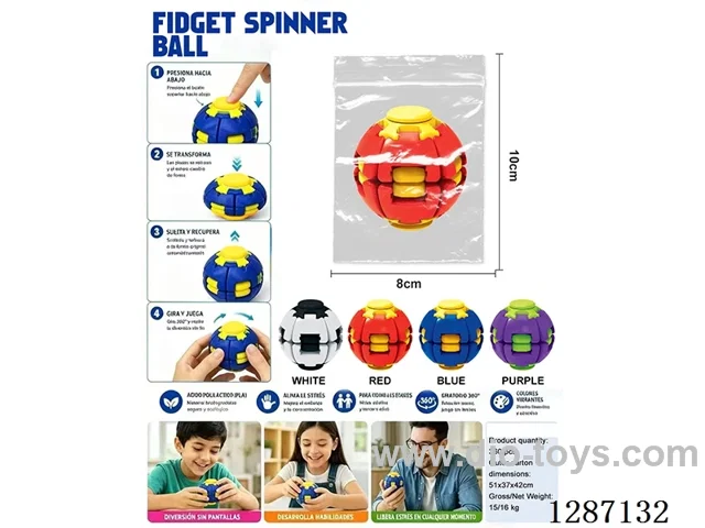 Finger Spinner (Stress-Relief Spinner) With Lights