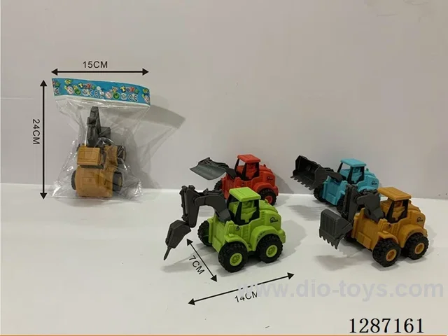 pull back car 4 colors/styles