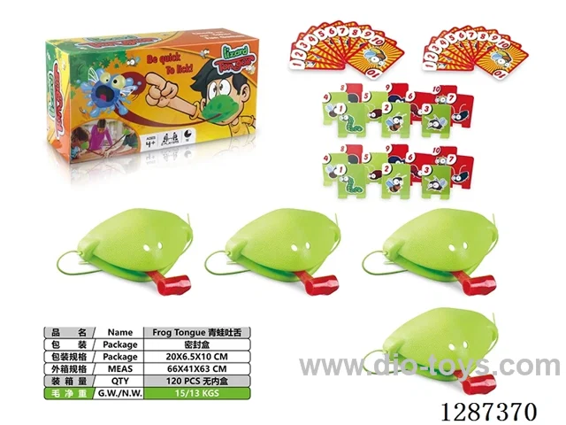Four-Player “Frog Sticks Out Its Tongue” Mask