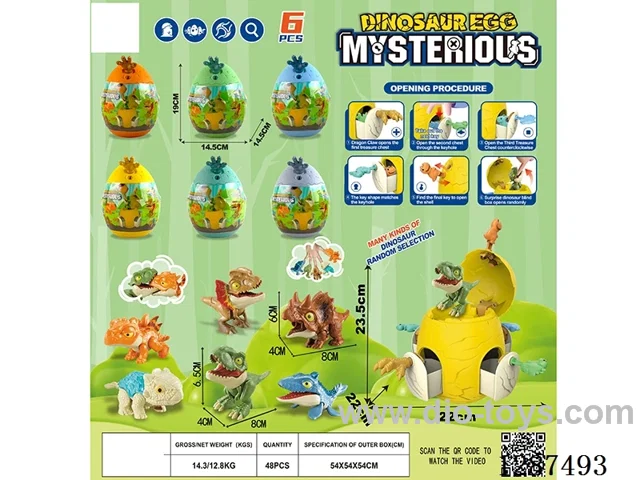 Treasure Box - Dinosaur Eggs