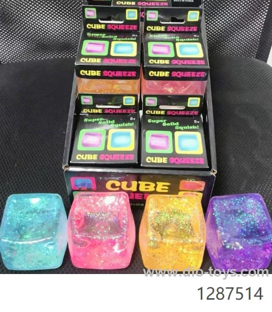 5cm 1.97inch Squishy Ice Cube Stress Balls