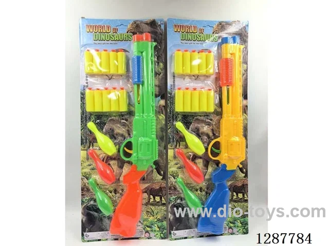 Soft Bullet Ping Pong Ball Gun Set