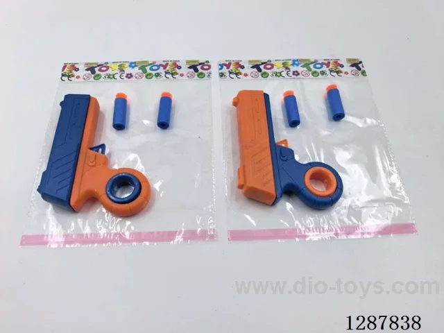 Soft Bullet Ping Pong Ball Gun Set
