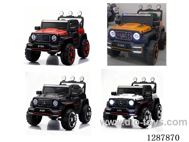 Electric Remote-Control Car-Standard Model-Black/Black-Orange/Black-Red/Black-White-PP