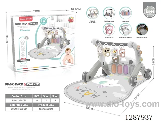 Baby Pedal Piano 6 in 1 light/music