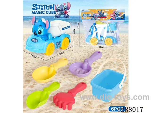 6PCS beach toys