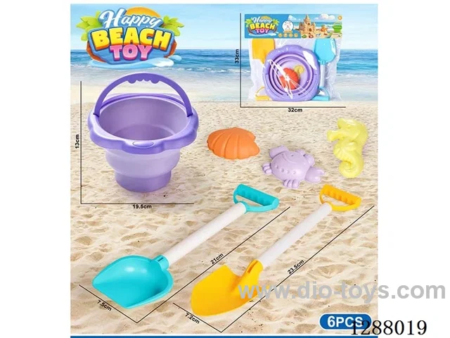 6PCS beach toys