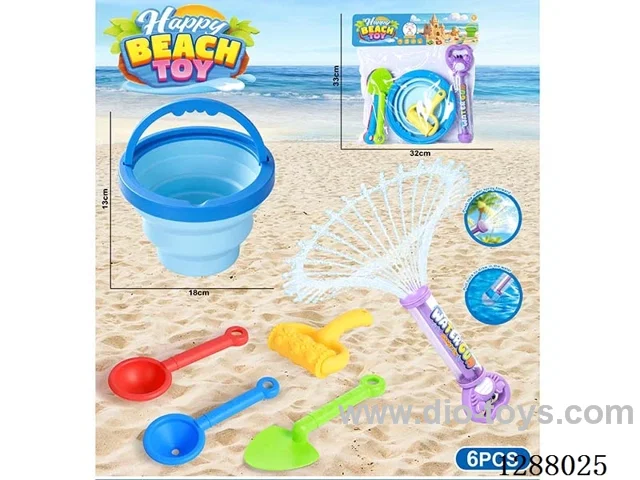 6PCS beach toys