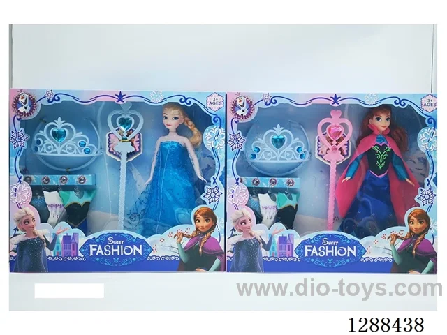 11.5 inch doll set 2 mixed