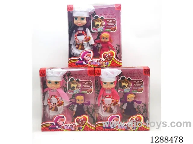 10 inch doll with IC + 6 inch doll set 3 mixed