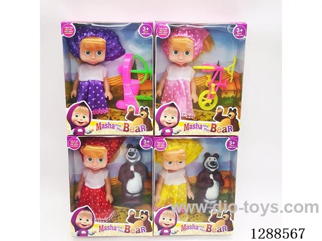 6 inch doll set 4 mixed
