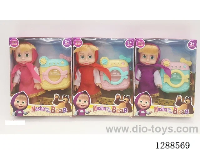 6 inch doll set 3 colors