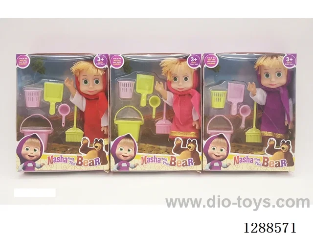 6 inch doll set 3 colors