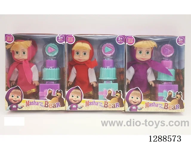 6 inch doll set 3 colors